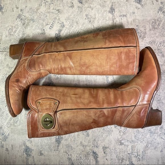 Coach Q125 Sara Boots Made in Italy - Picture 7 of 16